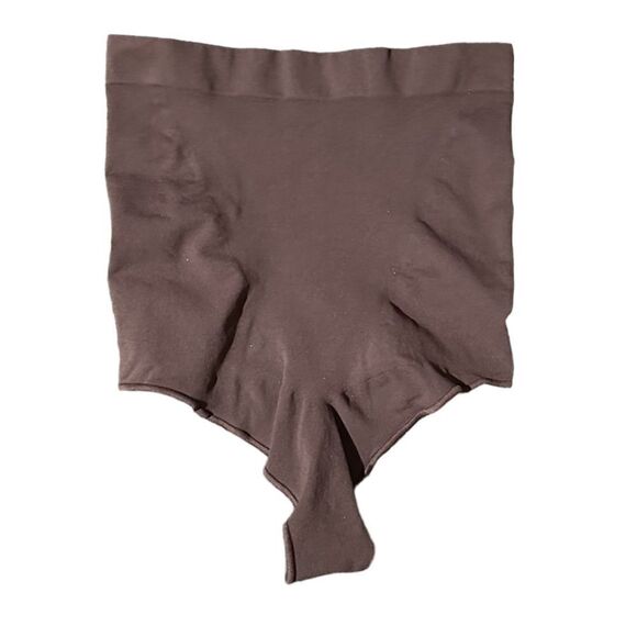 SKIMS Seamless Sculpt High-waisted Thong In Cocoa Brown Shaping Shapewear - Picture 6 of 8